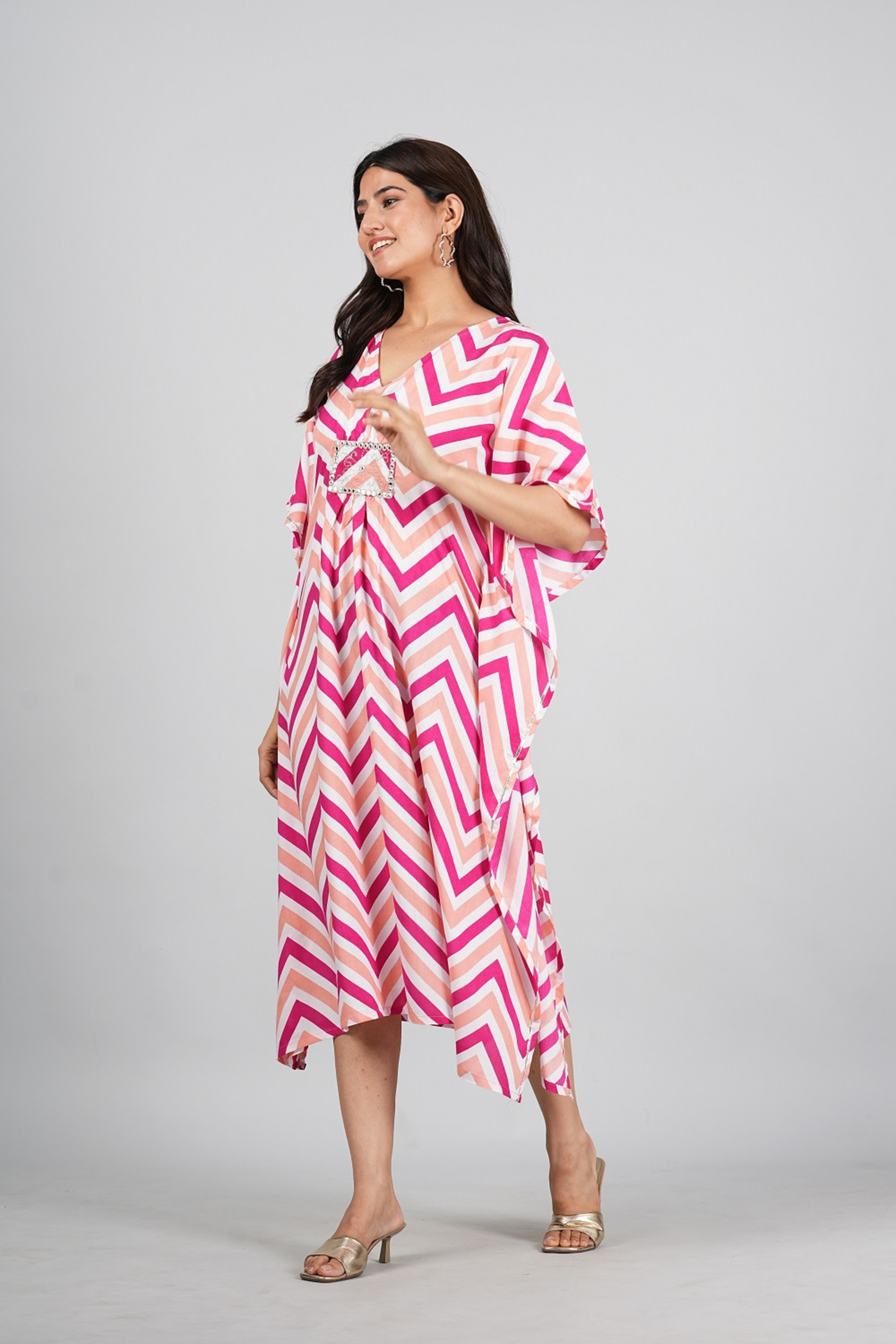 Graceful Kaftan Dress - Fasshion Hub india