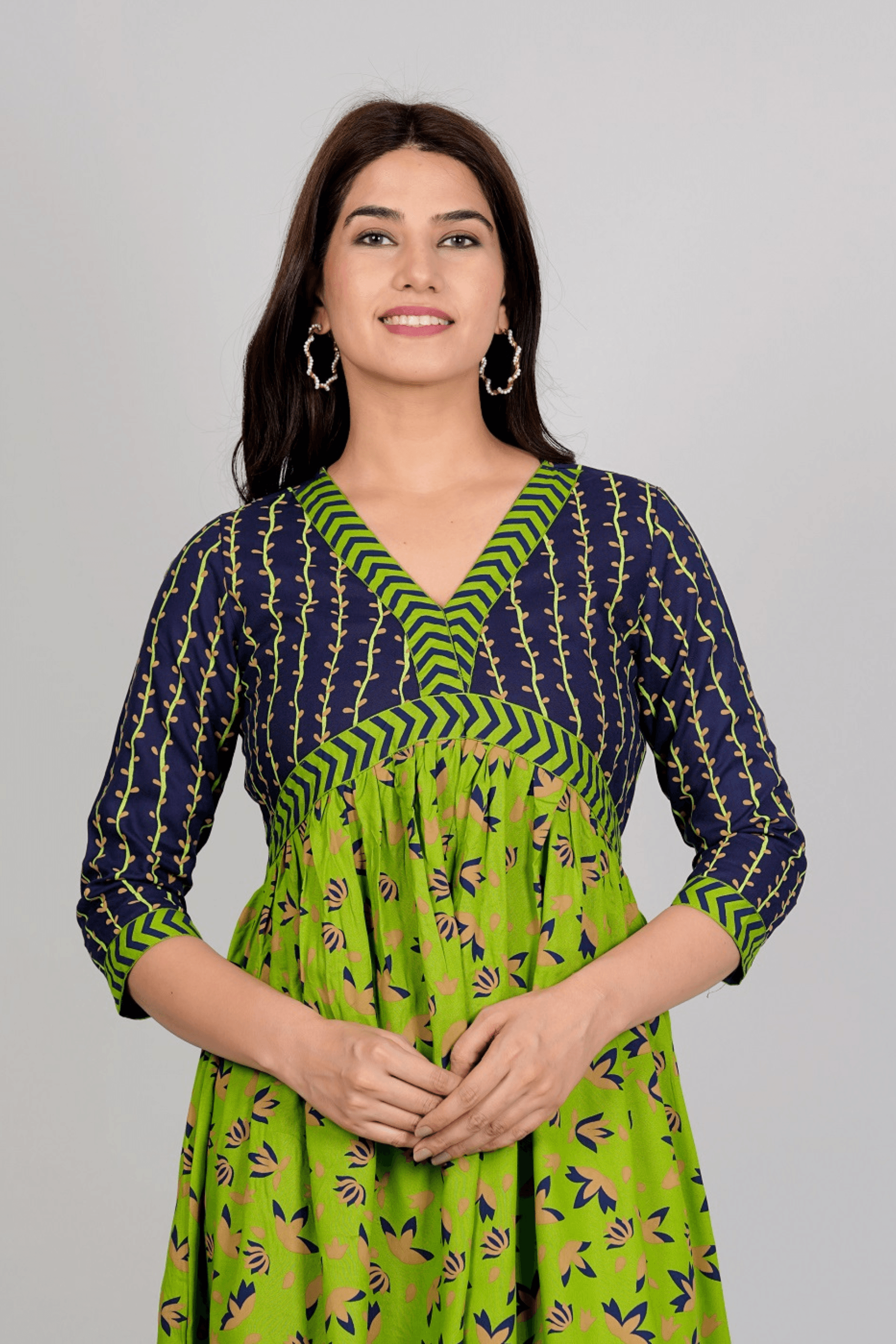 Alisha Aliya Cut Gown - Fasshion Hub india