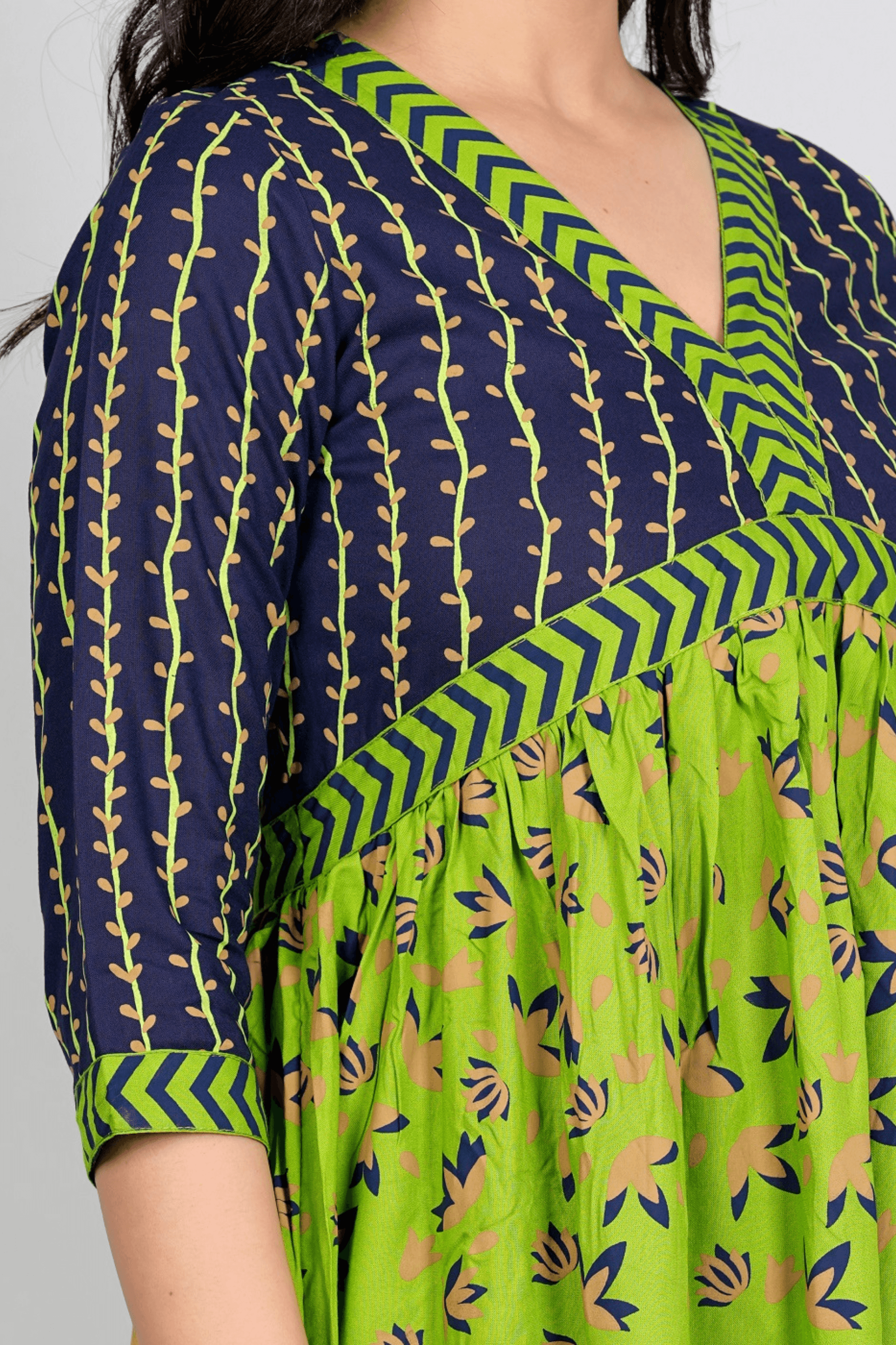 Alisha Aliya Cut Gown - Fasshion Hub india