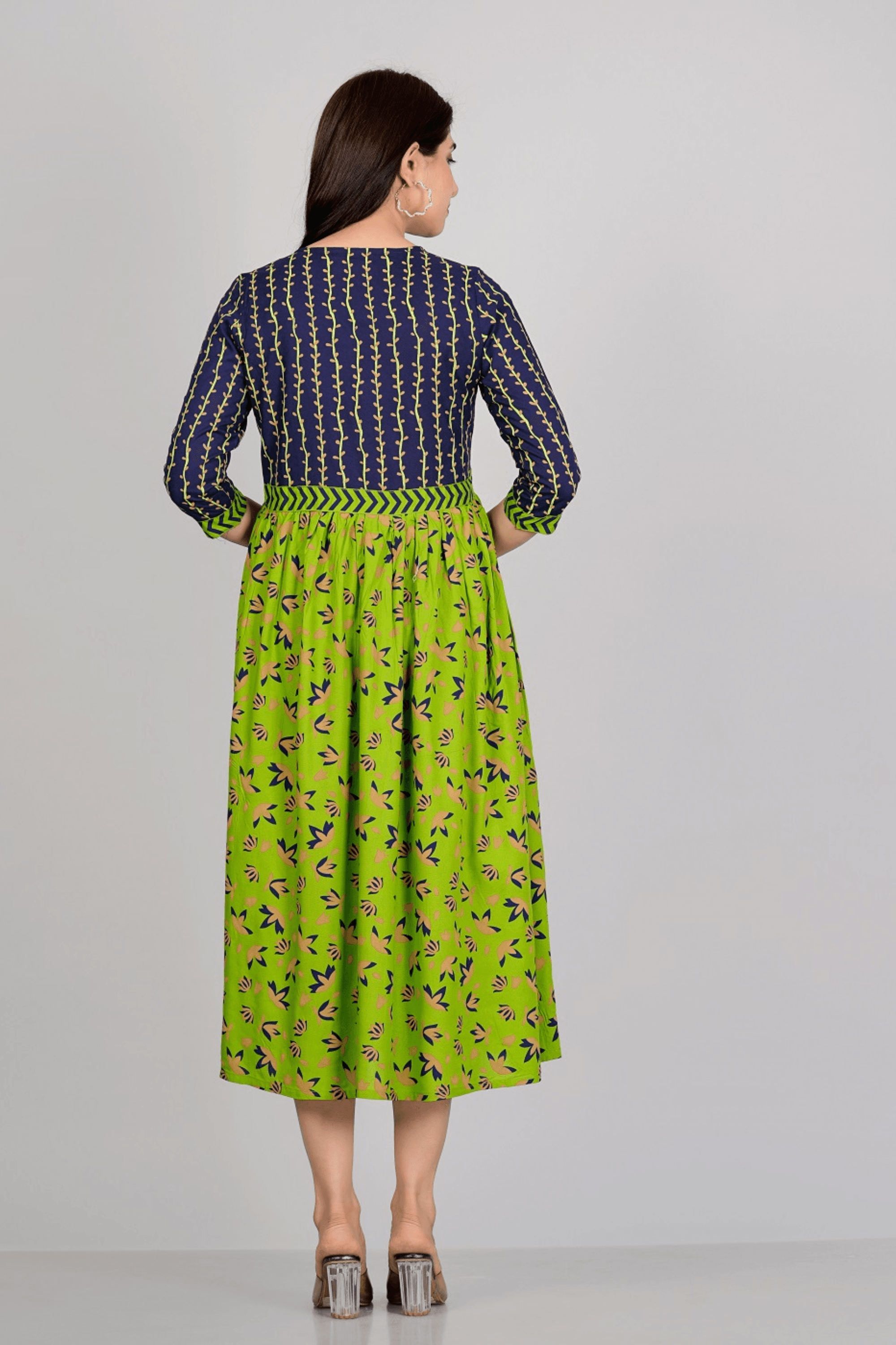 Alisha Aliya Cut Gown - Fasshion Hub india