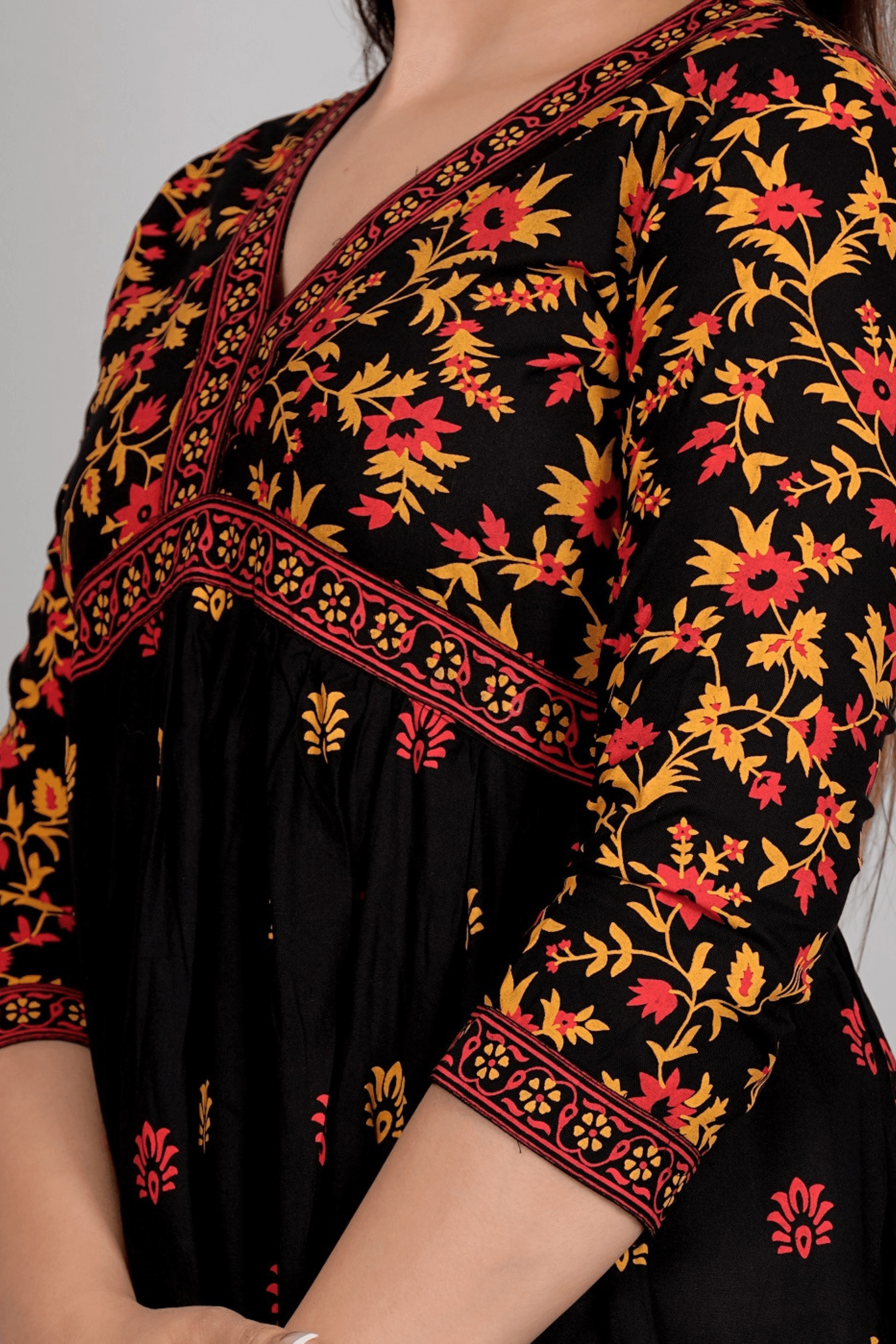 Alisha Aliya Cut Gown - Fasshion Hub india