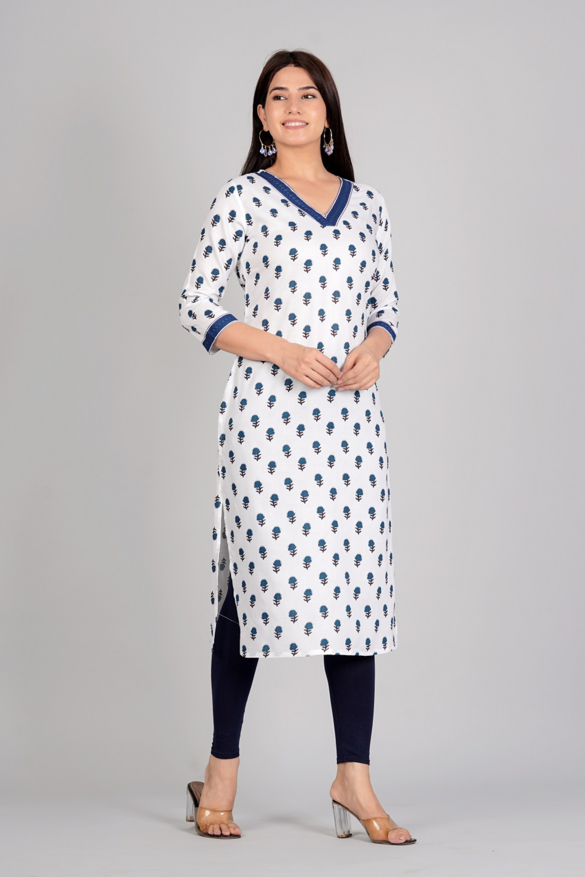 Straight Kurti For Office - Fasshion Hub india