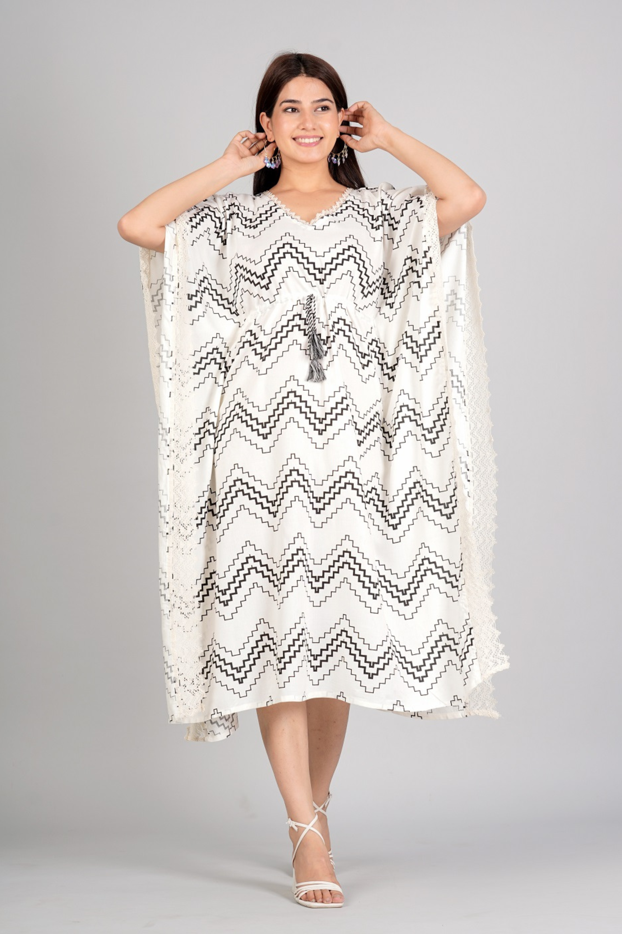 Graceful Kaftan Dress - Fasshion Hub india