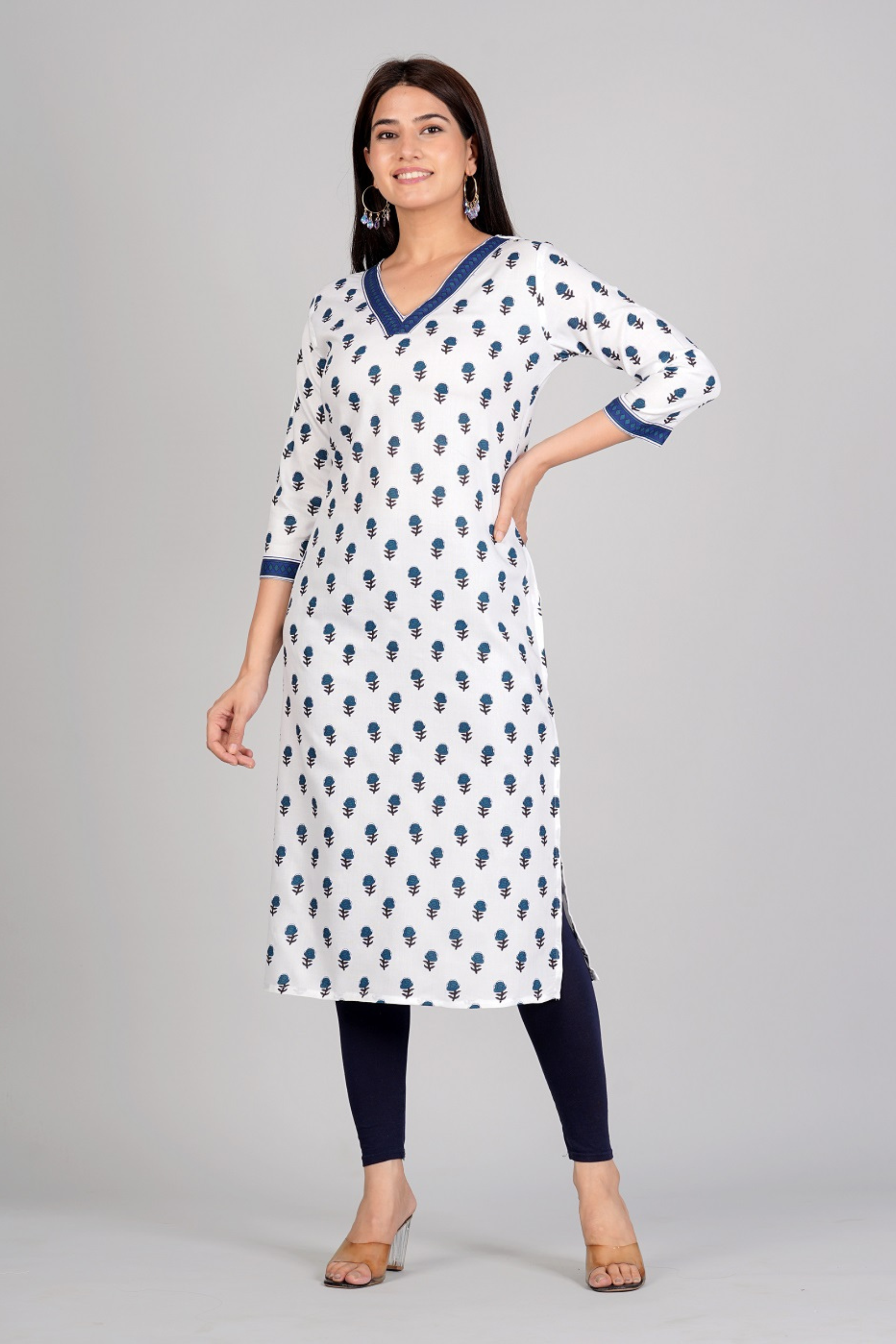 Straight Kurti For Office - Fasshion Hub india