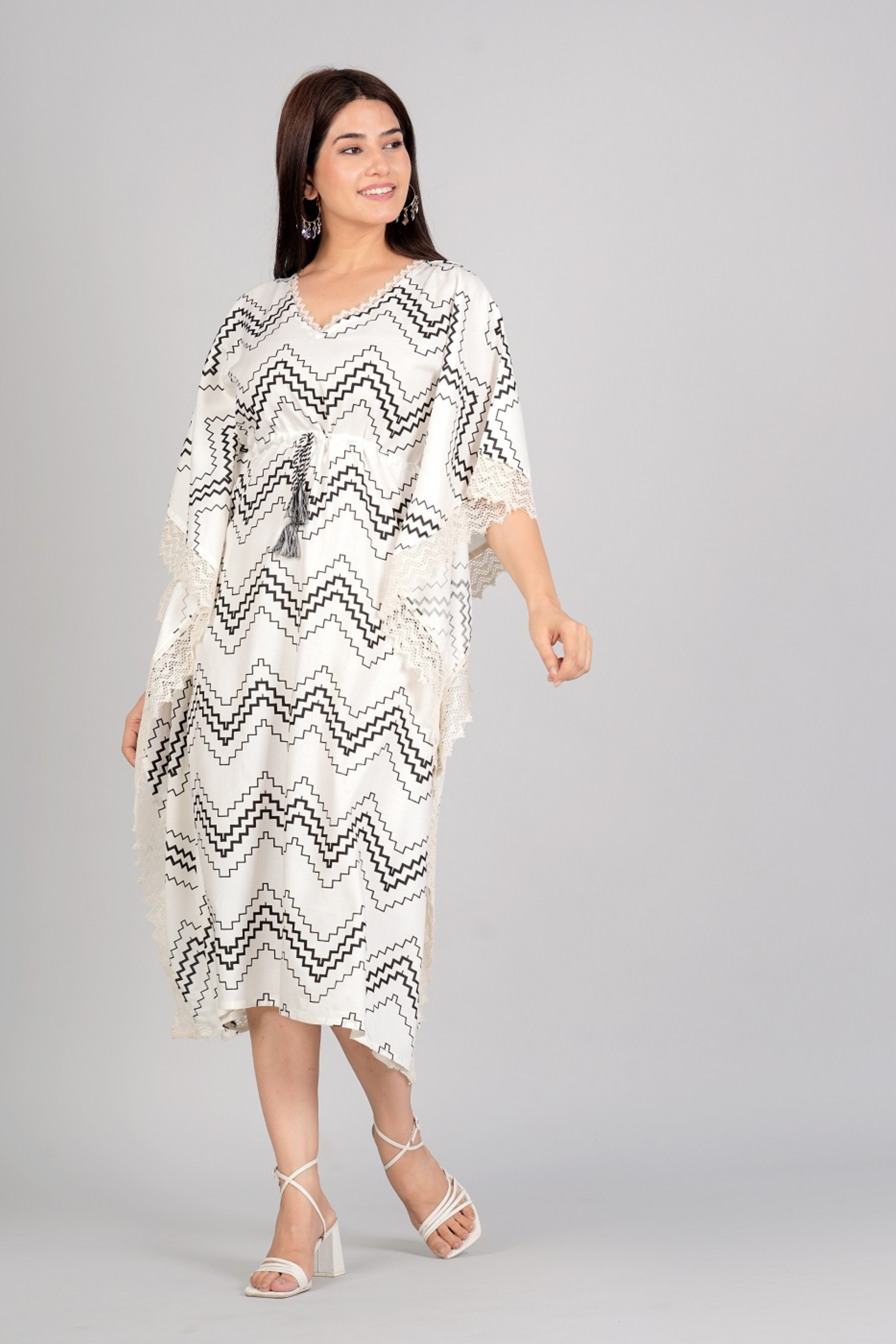 Graceful Kaftan Dress - Fasshion Hub india