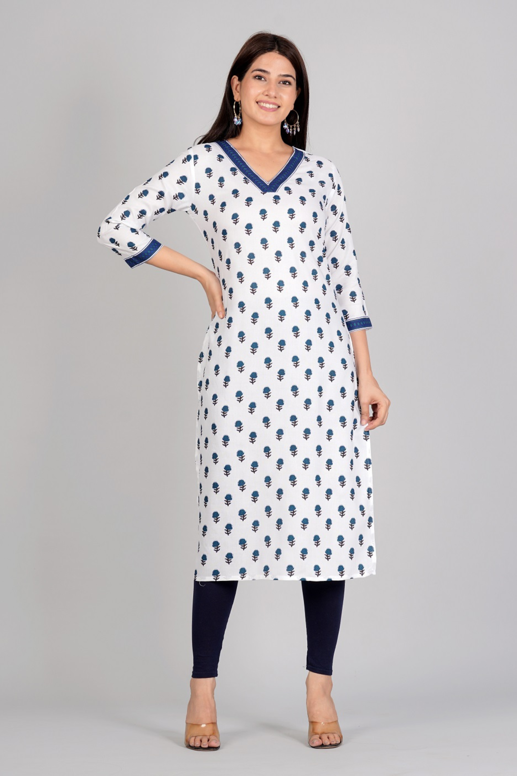Straight Kurti For Office - Fasshion Hub india