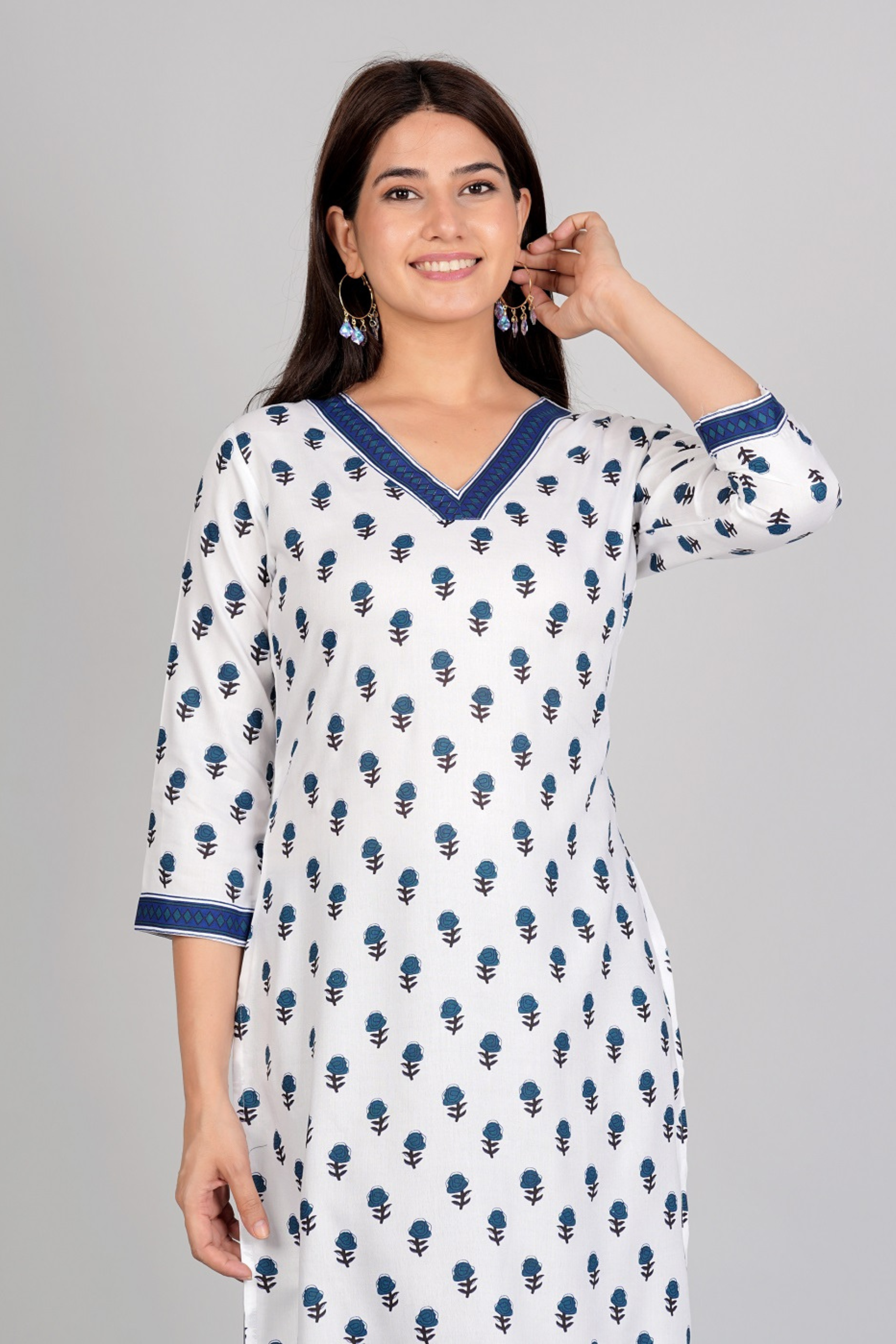 Straight Kurti For Office - Fasshion Hub india
