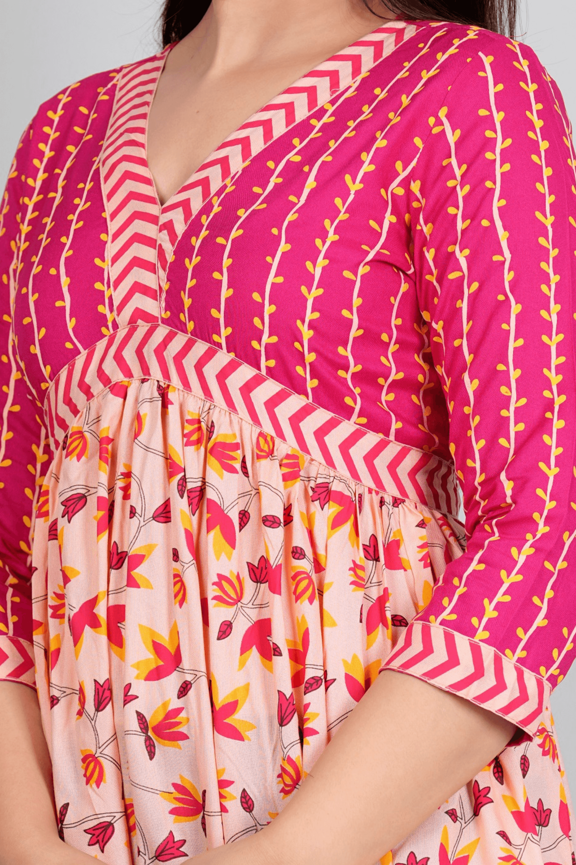 Alisha Aliya Cut Gown - Fasshion Hub india