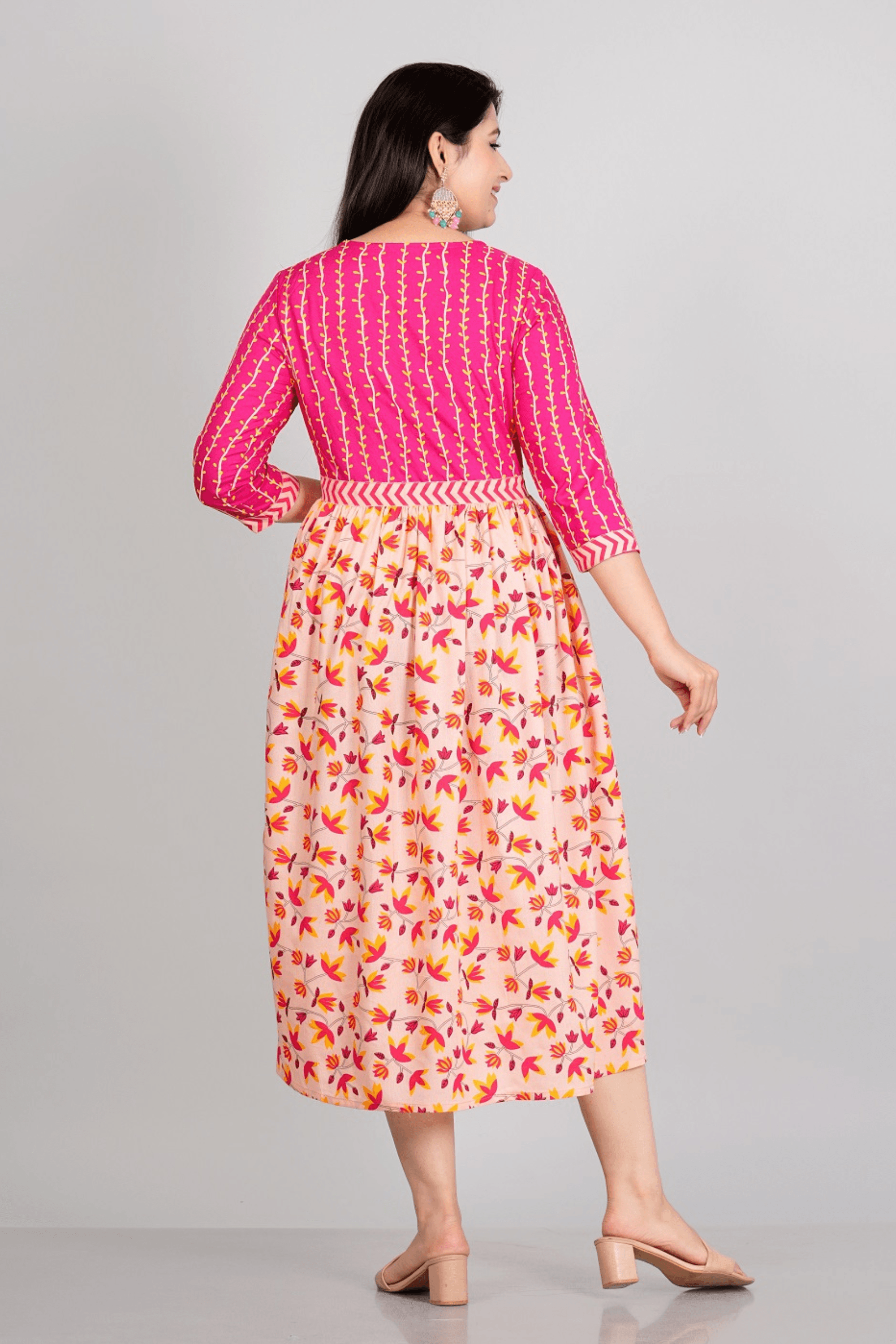 Alisha Aliya Cut Gown - Fasshion Hub india