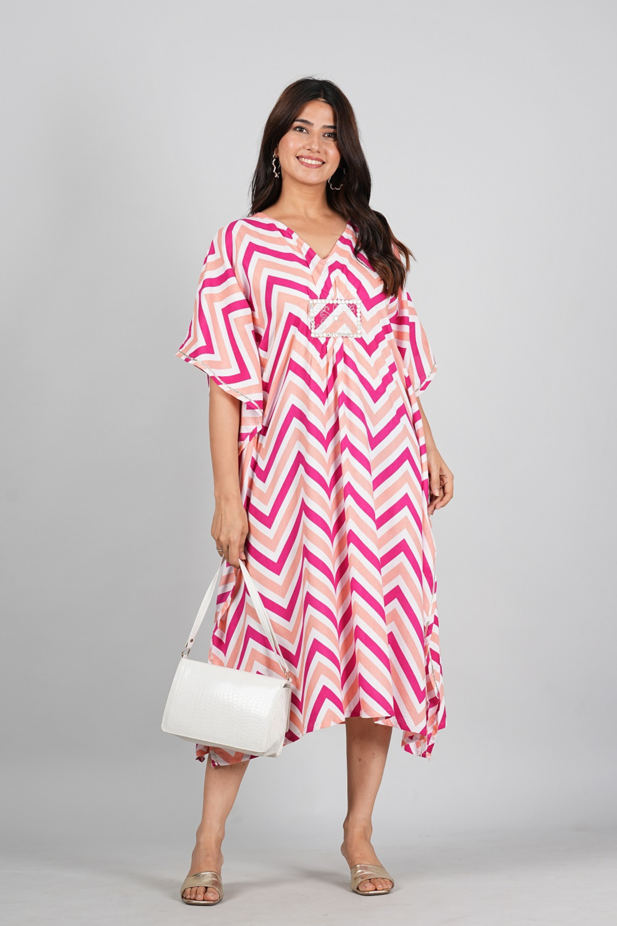 Graceful Kaftan Dress - Fasshion Hub india
