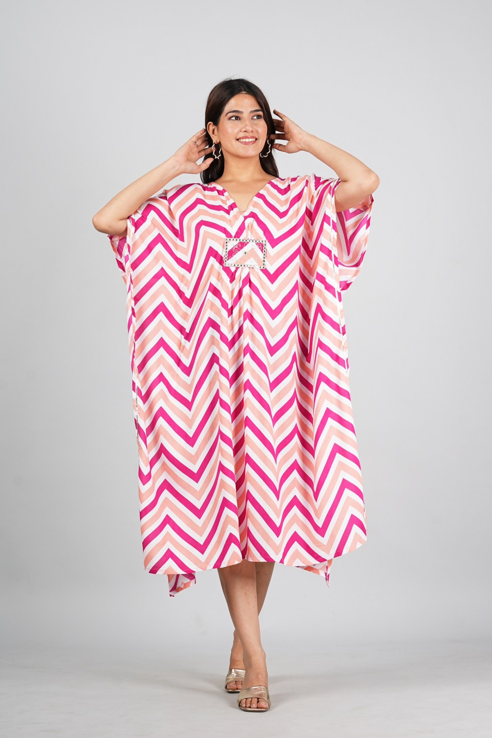 Graceful Kaftan Dress - Fasshion Hub india