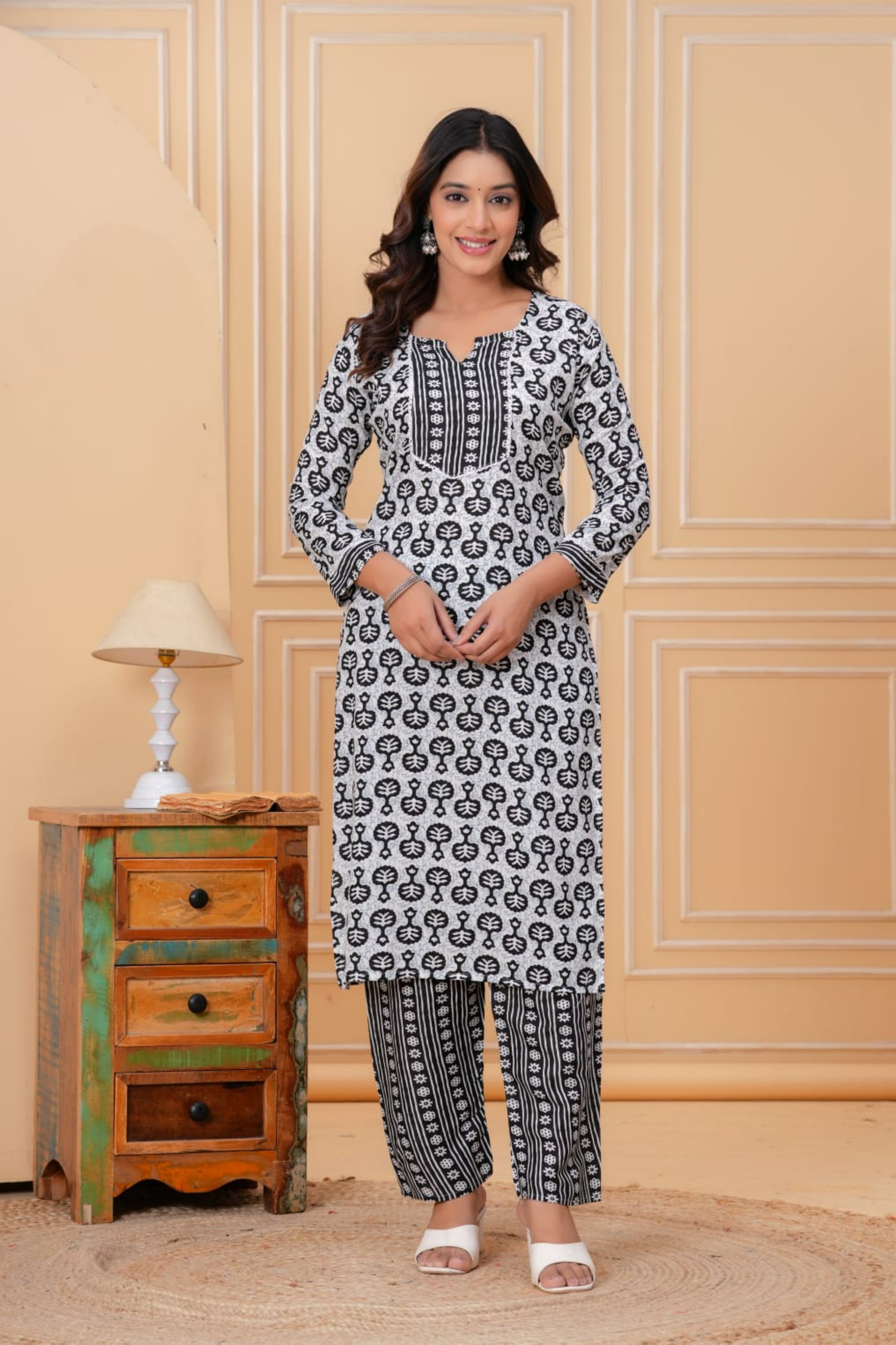 Tribal Block Kurta